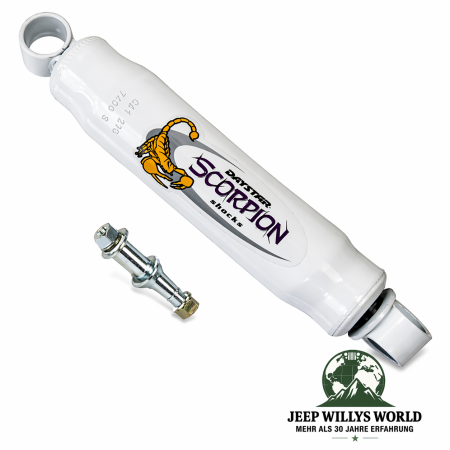 Steering Stabilizer Heavy Duty Jeep Wrangler + Cherokee + Grand Cherokee 84-06