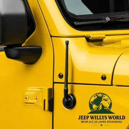 Antenne Flexibel 23cm Jeep Wrangler + Gladiator 96-26