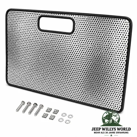 Rugged Ridge Bug Screen Shield Stainless Steel Jeep Wrangler TJ (1996-2006)