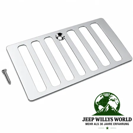 Rugged Ridge Lüftungsgitter Lufteinlassgitter Edelstahl Jeep Wrangler TJ (1998-2006)
