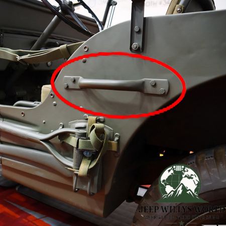 Handgriff Karosserie seitlich Jeep Willys MB M38 M38A1 CJ Ford GPW 41-71
