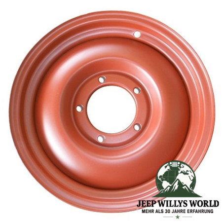 Wheel rim Military steel rim 16x4,5" Willys MB 41-45