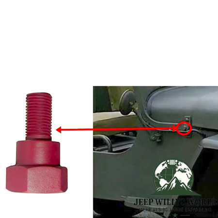 Scheibenrahmen Feststellschraube Jeep Willys CJ3A CJ3B M38 49-64