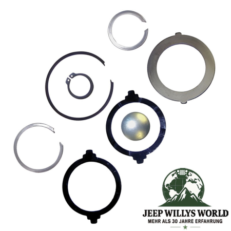 Kleinteile Set, Reparatursatz für NP231Verteilergetriebe . Jeep Cherokee XJ / Wrangler YJ / TJ (1987-2006).