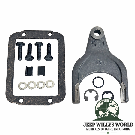 Intermediate Disconnect Shift Fork Set Front Axle Dana 30 Jeep Wrangler + Cherokee 84-95