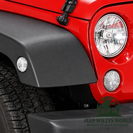 RT Off-Road Turn Signal Sidemarker Lamp Set White incl. Bulbs Jeep Wrangler JK (07-18)