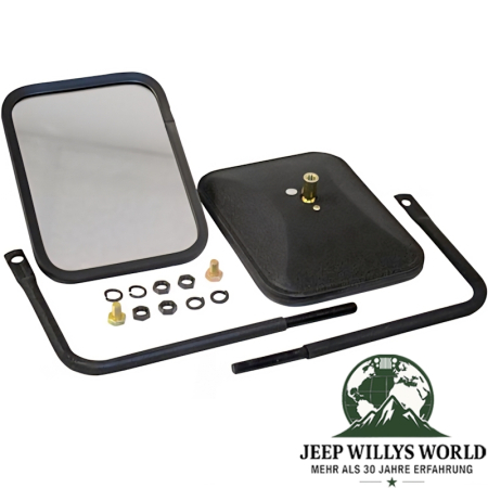 Trail Außenspiegel Paar schwarz Jeep CJ + Wrangler 76-
