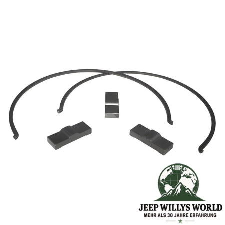 Synchronizer Repair Kit 1st & 2nd Gear AX15 Transmission Jeep XJ / YJ / TJ / ZJ (87-99), full scope of delivery (2 Springs, 3 Keys).