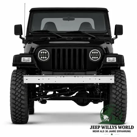 RT Off-Road Stoßstange vorne Frontstoßstange Stoßfänger Edelstahl Jeep Wrangler TJ (1996-2006)