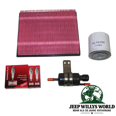 Crown Inspektionssatz Inspektionsset Servicepaket Jeep Grand Cherokee WJ WG 4,0L (99-02)