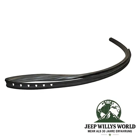 Türdichtung Fensterführung hinten links oder rechts für Jeep CJ7 CJ8, Wrangler YJ (1976-1995).
