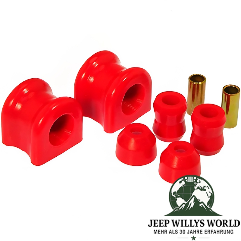 Sway Bar Bushing Set Front Ø 30,5 mm Red Jeep Wrangler 96-06