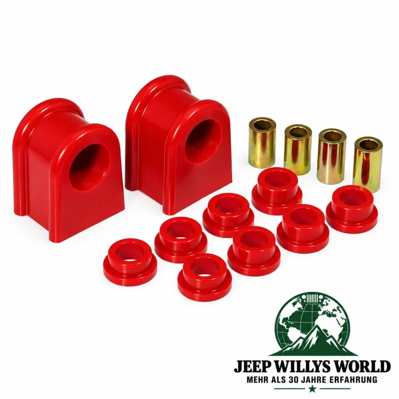 Prothane Stabilisatorgummi Set vorne Ø 31,75 mm Polyurethan Rot Jeep Grand Cherokee (99-04)