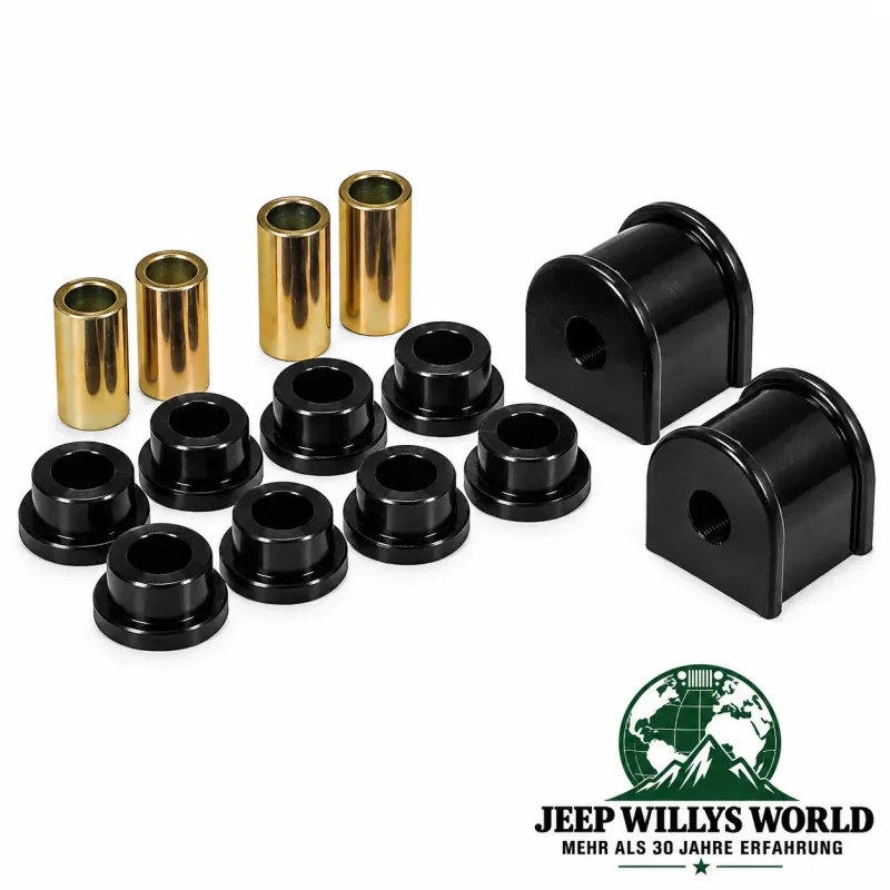 Prothane Stabilisatorgummi Set hinten Ø 14,28 mm Polyurethan Schwarz Jeep Grand Cherokee (99-04)