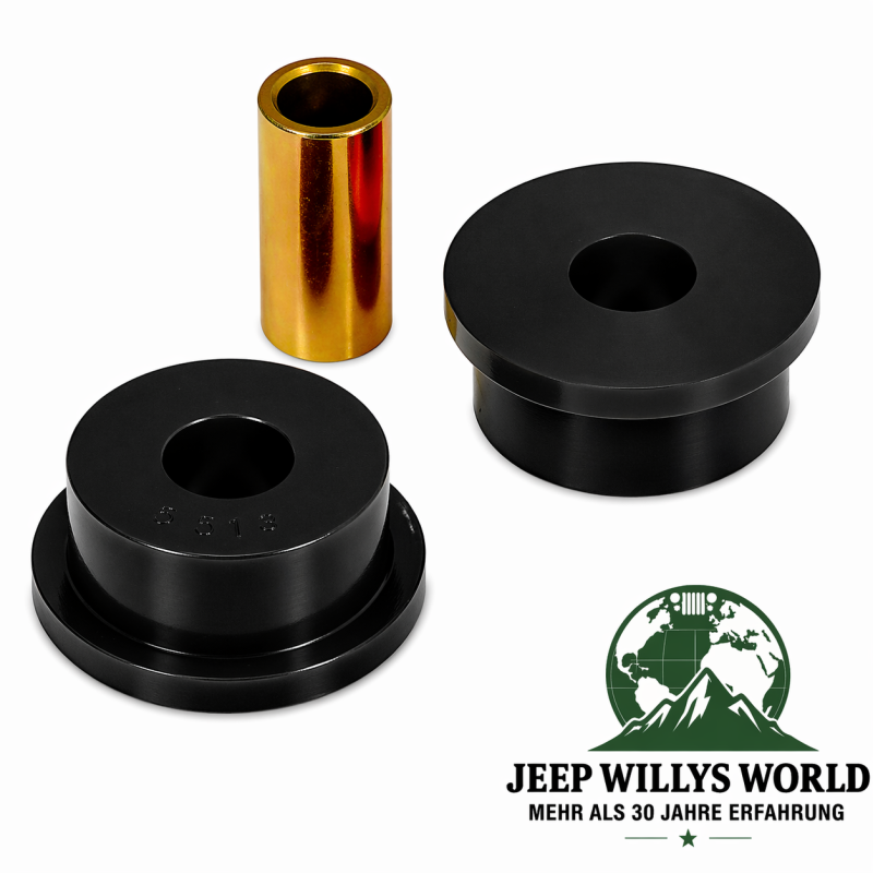 Track Arm Bushing Set Front Black Jeep Cherokee + Grand Cherokee 93-01