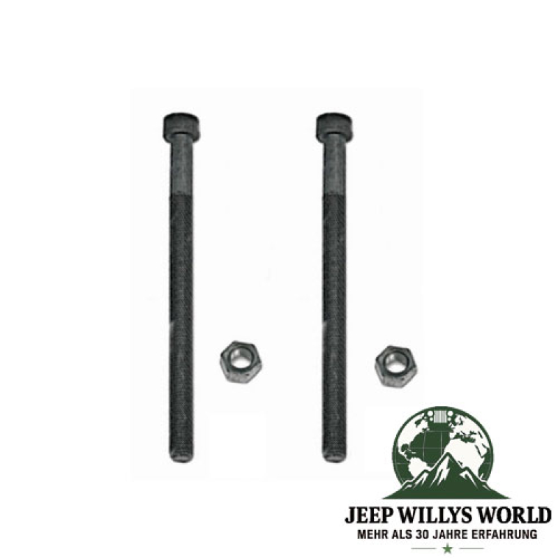 Blattfeder Herzbolzen Paar Jeep CJ + Wrangler + Cherokee 76-01