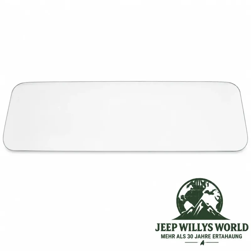 Windshield clear, without colored glazing Jeep CJ5 CJ7 CJ8 (76-86)