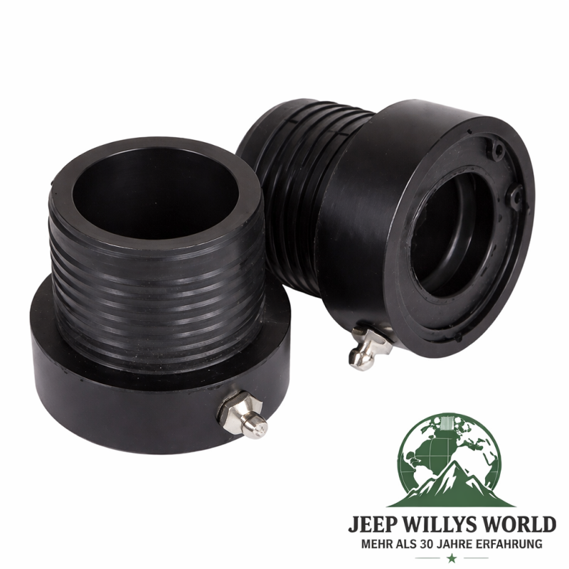 Axle Tube Seals rot Dana 30 oder 44 Vorderachse Jeep Wrangler + Cherokee + Grand Cherokee 84-18