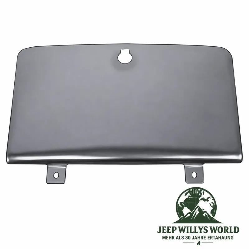 OMIX-Ada Handschuhfachdeckel aus Edelstahl poliert Jeep CJ5 CJ7 CJ8 (1976-1986)