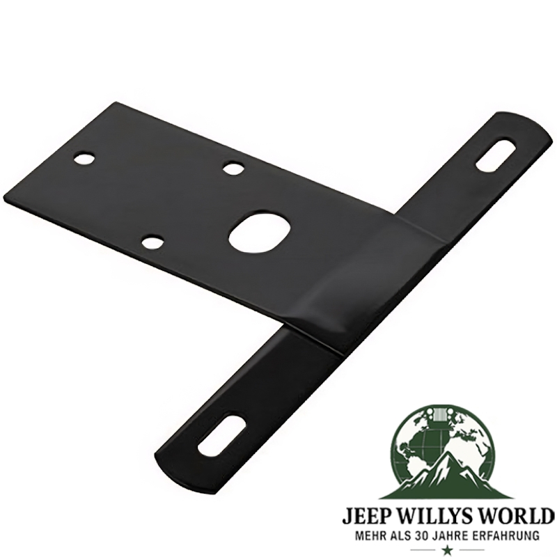 Kennzeichenhalter Nummernschild Halter Schwarz Jeep CJ 76-86