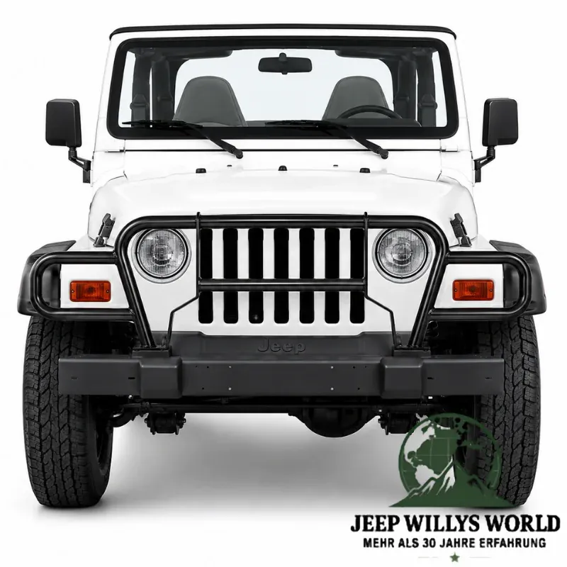 Rugged Ridge Frontschutzbügel Rammschutz Stoßstange vorne Schwarz Jeep Wrangler YJ TJ (1987-2006)