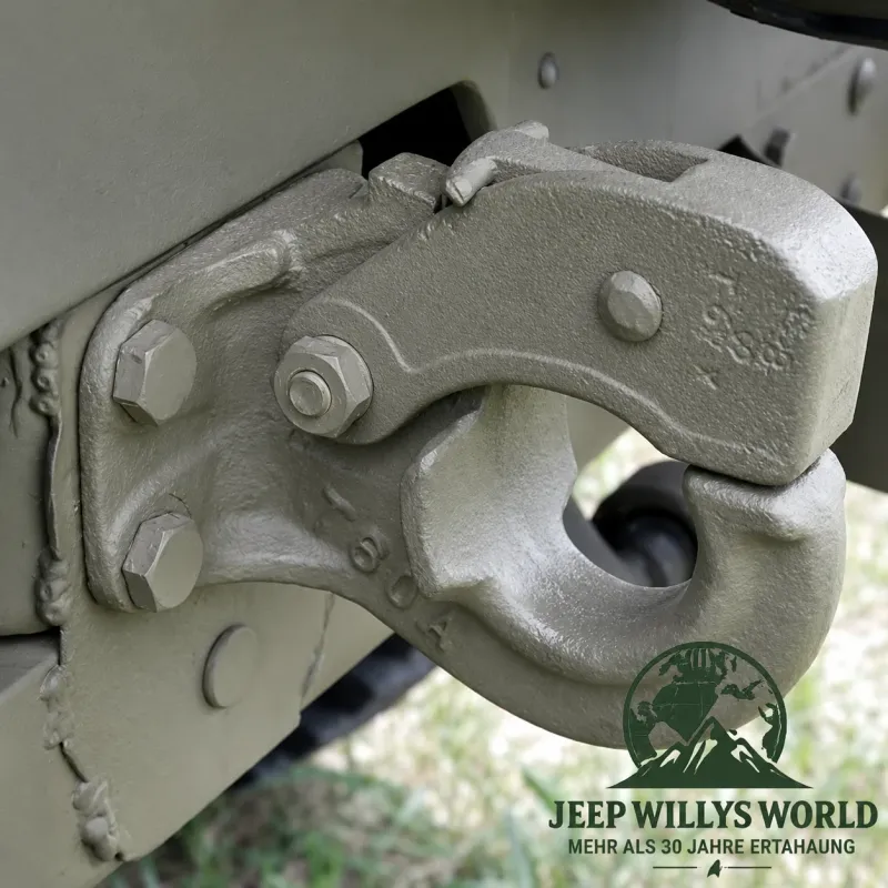 Pintle Hitch Tow Hook Jeep CJ / Willys / Ford GPW (41-71)
