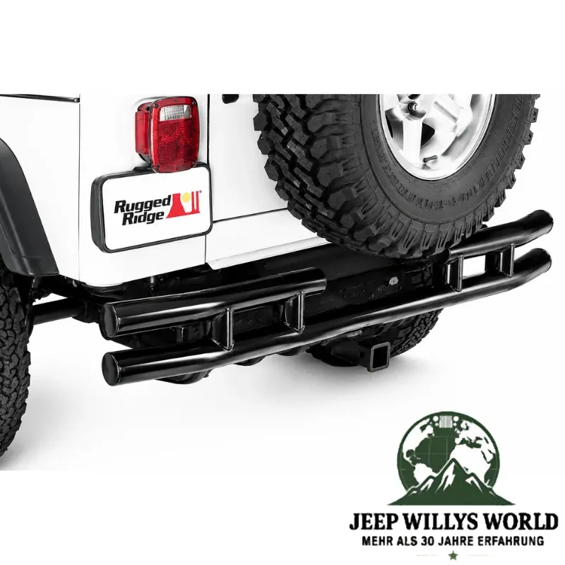 Rugged Ridge Frontschutzbügel Rammschutz Stoßstange vorne Schwarz Jeep Wrangler YJ TJ (1987-2006)