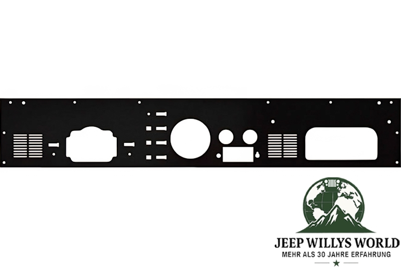 Armaturenbrett Panel Schwarz Jeep CJ5 CJ7 CJ8 76-86