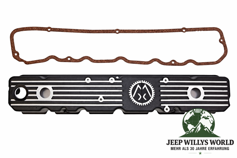 Valve Cover Aluminum with OMIX Logo Jeep CJ 4,2 L 6 Cyl. 81-86