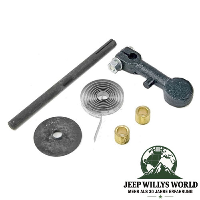 Vorwärmklappe Krümmer Reparatur Set L-Head Jeep Willys 42-53
