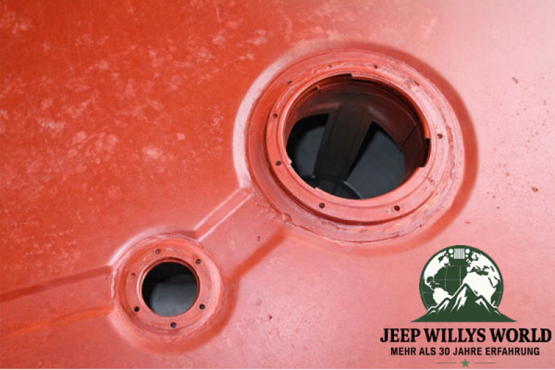 Tank Kraftstofftank Stahl Tank 55 L Jeep Willys MB + Ford GPW 42-45