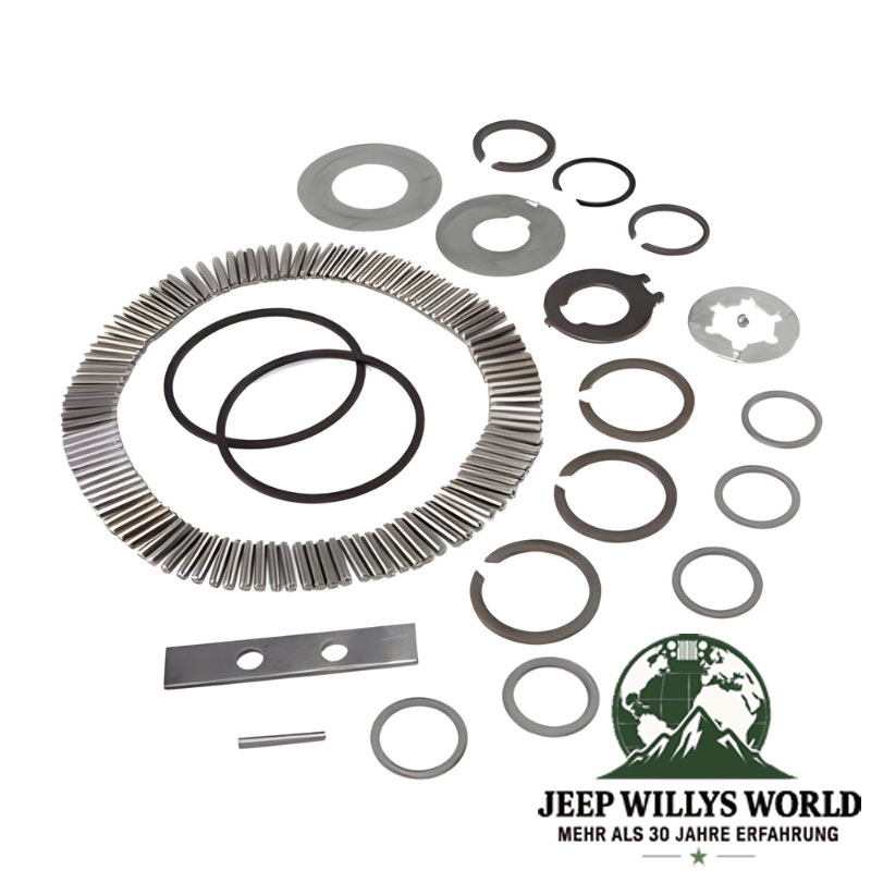 Small Parts Repair Kit T18 Transmission Jeep CJ (72-79), full scope of delivery pictured.