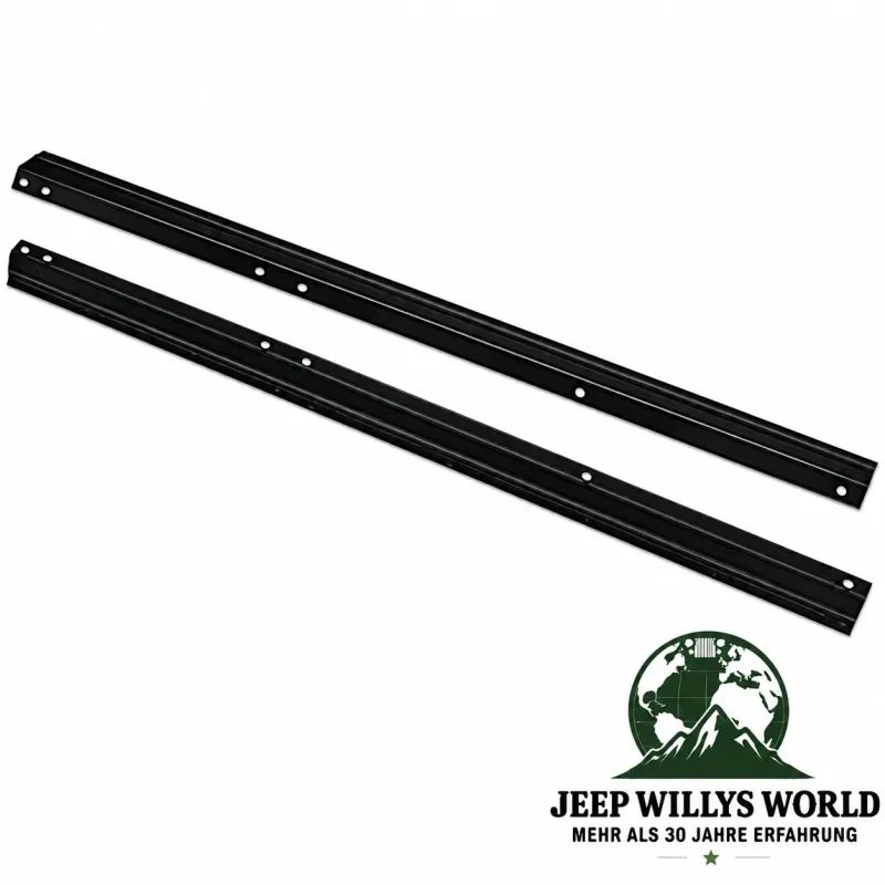 Bestop Supertop Softtop Retainer Belt Rail Set Jeep CJ7 / Wrangler YJ (1976-1995)