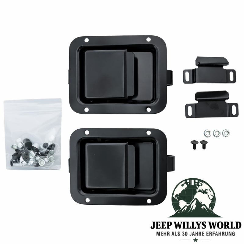 Bestop Türgriffe für Teilbare Türen Halbtüren Jeep M38A1, CJ5, CJ7 (55-80), Produktbild.