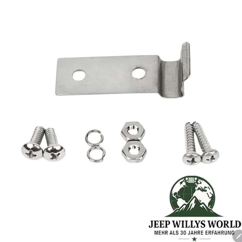 Motorhaubenstützstange Edelstahl Jeep CJ 72-86