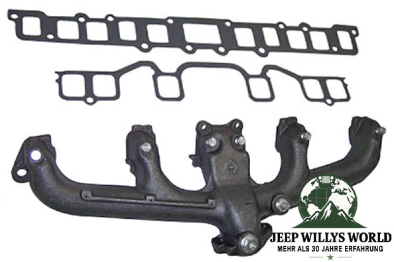 Krümmer Abgaskrümmer Set 4,2 L 6 Zyl CJ + Wrangler YJ 81-90