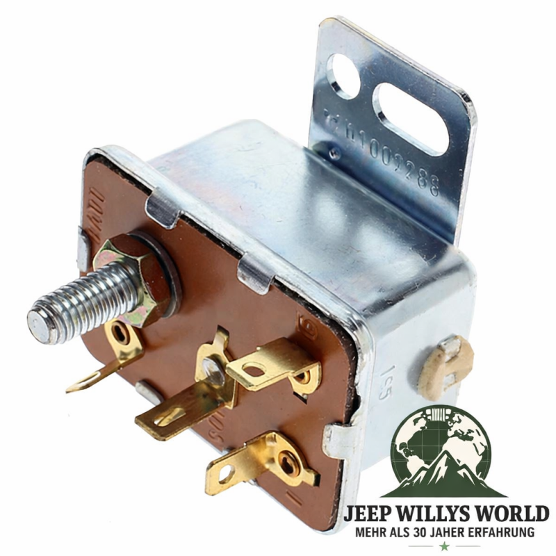 Starter Solenoid Jeep Wrangler + Cherokee 87-90