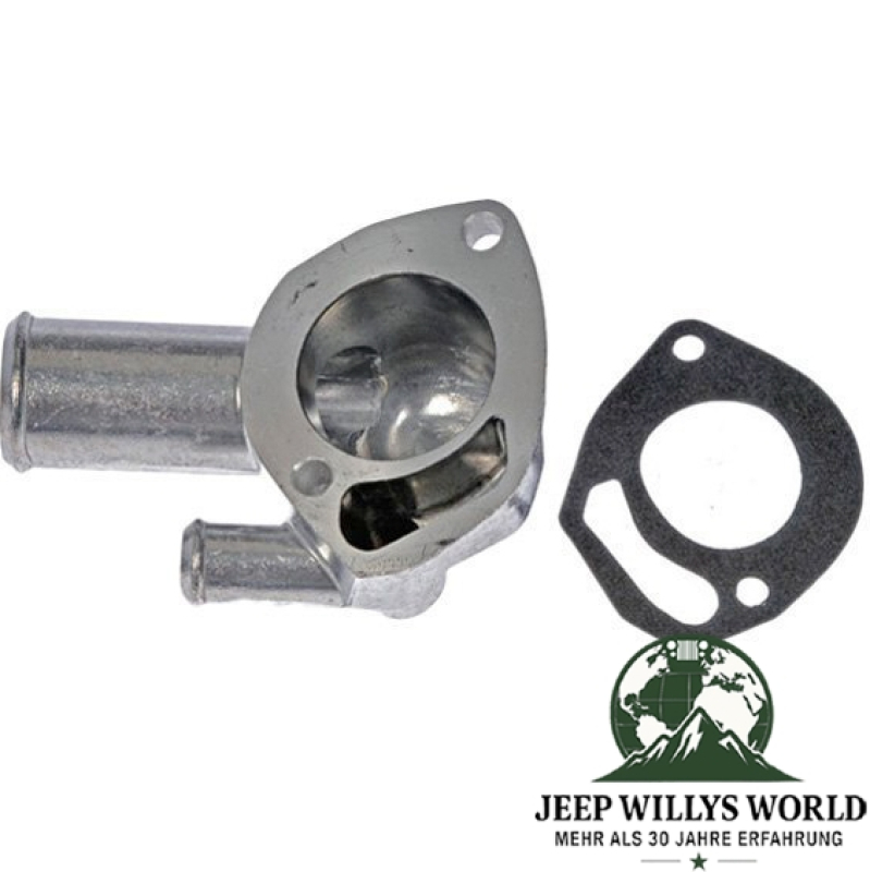 Thermostat Gehäuse inkl. Dichtung Jeep CJ + Wrangler + Cherokee 81-90