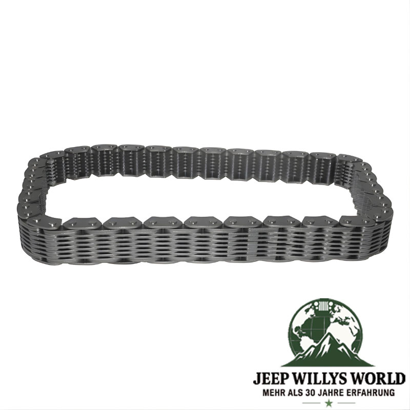 Getriebekette mit 31 Gliedern und 25,4mm Breite für NP231 Verteilergetriebe. Jeep Cherokee XJ / Wrangler YJ / TJ / Grand Cherokee ZJ / ZG / Comanche MJ / Liberty KJ (1987-2007).