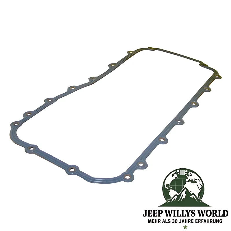Crown Oil Pan Gasket one piece in silicone Jeep Wrangler JK 3.8L Engine (07-11)