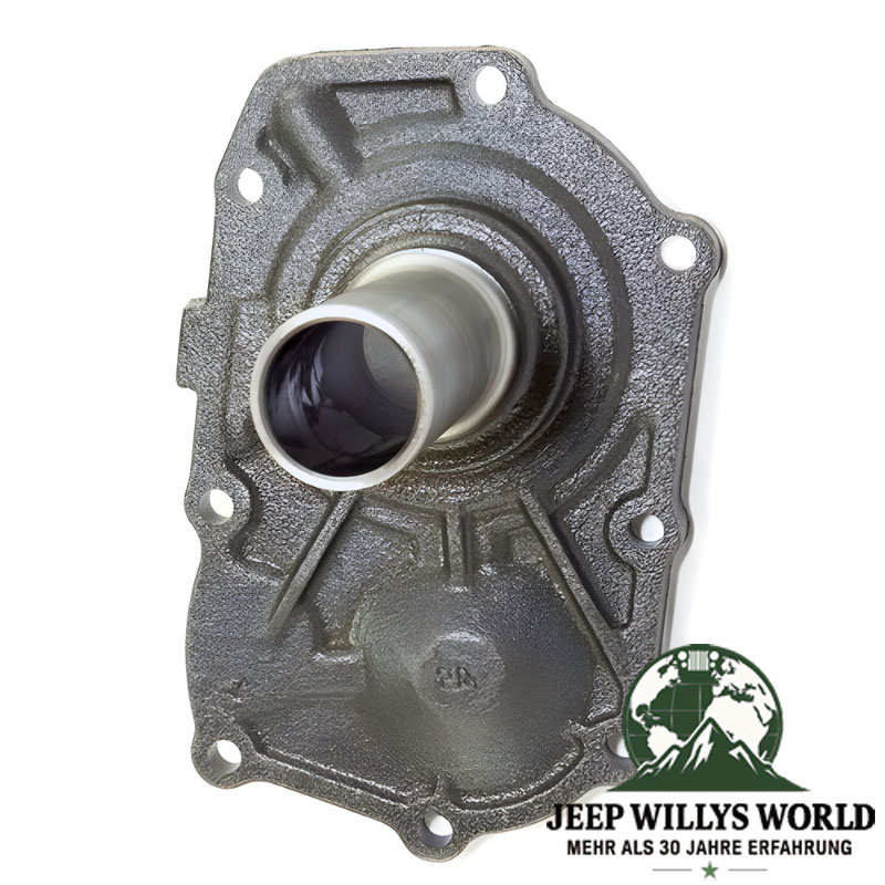 Lagerhalter, Gehäusedeckel vorne am AX15 Schaltgetriebe. Jeep Cherokee XJ / Wrangler YJ / TJ / Grand Cherokee ZJ / ZG (1994-1999).
