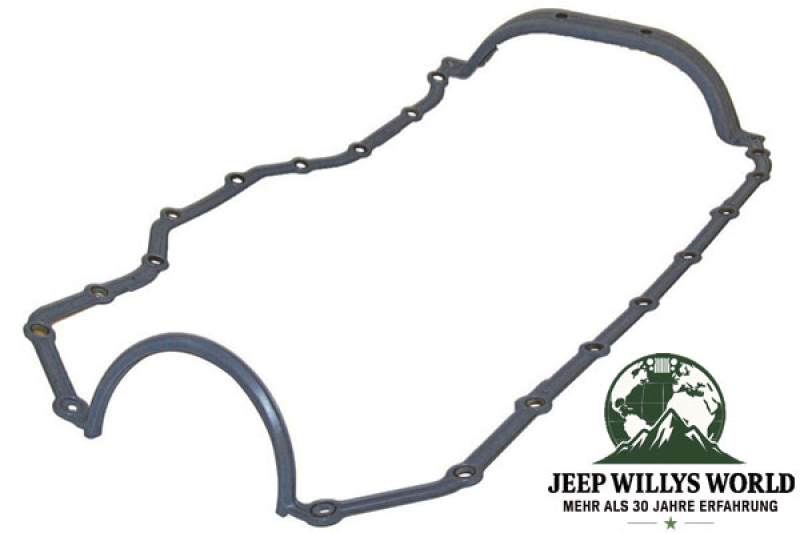Ölwannendichtung einteilig Jeep CJ + Wrangler + Cherokee 2,5 L 83-02