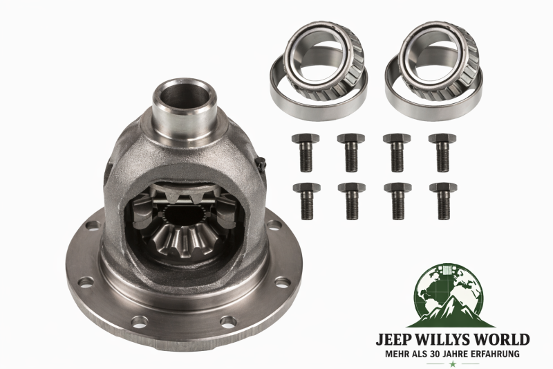 Differential Case Kit Rear Axle Dana 35 Ratio 3.55 - 4.88 Jeep Wrangler + Cherokee + Grand Cherokee 90-00