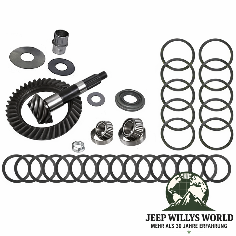 Kegelrad & Tellerrad Set vorne Dana 30 Ratio 3.73 Jeep Cherokee + Grand Cherokee  93-96