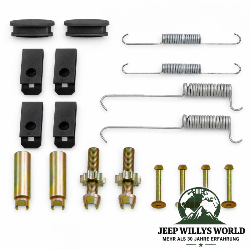 Brake Rotor Set front Jeep CJ YJ XJ MJ 82-89, 4 Pad overview, pad side shown.