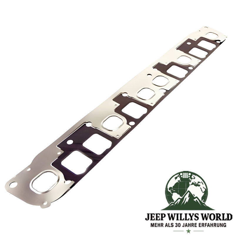 Dichtung für den Ansaugkrümmer und Abgaskrümmer vom 4,0L Motor. Jeep Cherokee XJ / Wrangler TJ / Grand Cherokee WJ / WG (1999-2006).