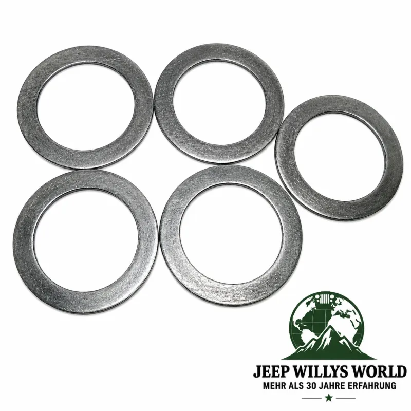 Kegelrad-Einstellscheiben Set Dana 30 , 35, 44. Jeep Jeep Wrangler,  Cherokee,  Grand Cherokee , Commander (94-23)
