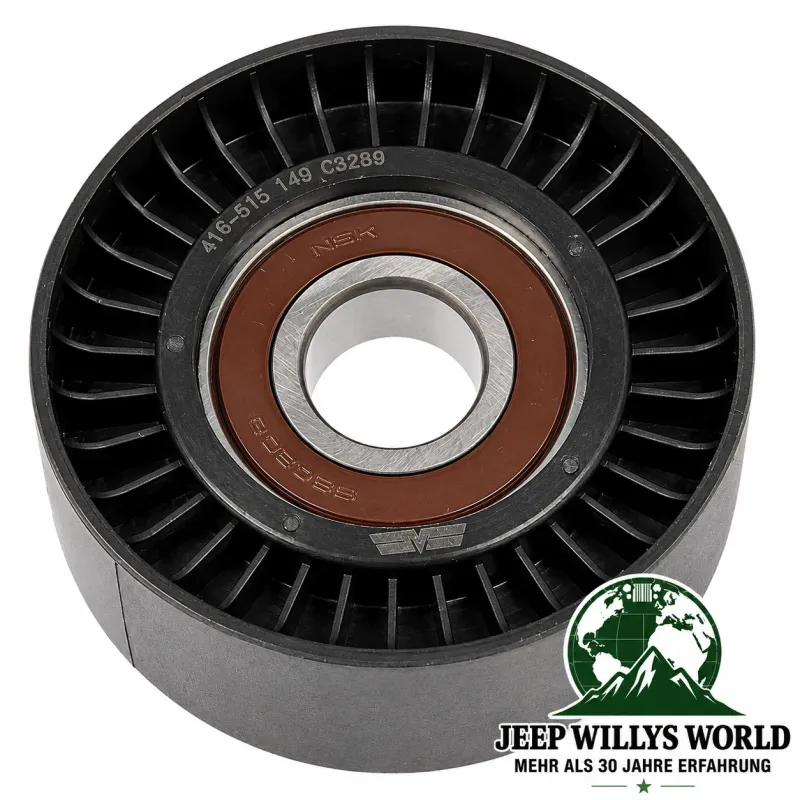 Dorman Idler Pulley with Serpentine Belt Jeep Wrangler JK / Grand Cherokee WK, WH / Commander XK, XH 3.8L + 5.7L + 6.1L (05-10)