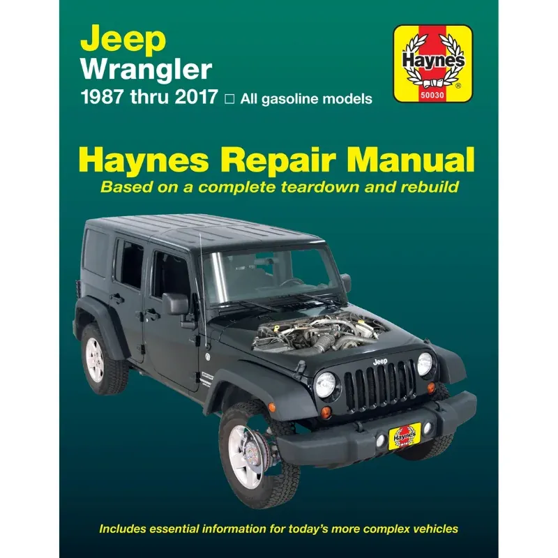 Haynes Reparaturanleitung Jeep Wrangler YJ, TJ, JK (87-17)