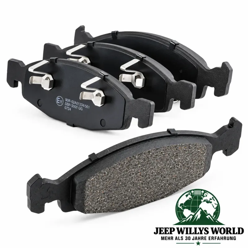 Ridex Teves front brake pad set. Jeep Grand Cherokee WJ WG (99-02)